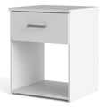Space Bedside 1 Drawer in White - image 3