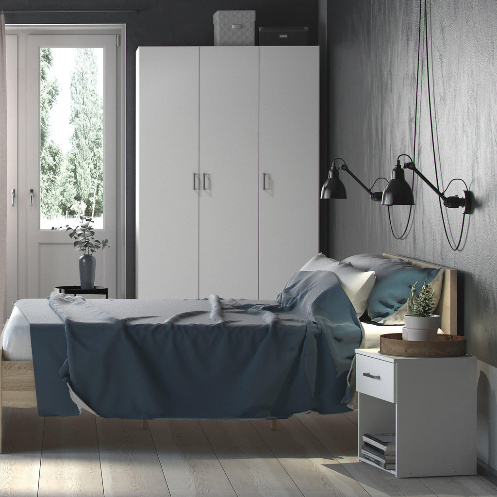 Space Bedside 1 Drawer in White - image 6