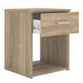 Space Bedside 1 Drawer in Oak - image 4