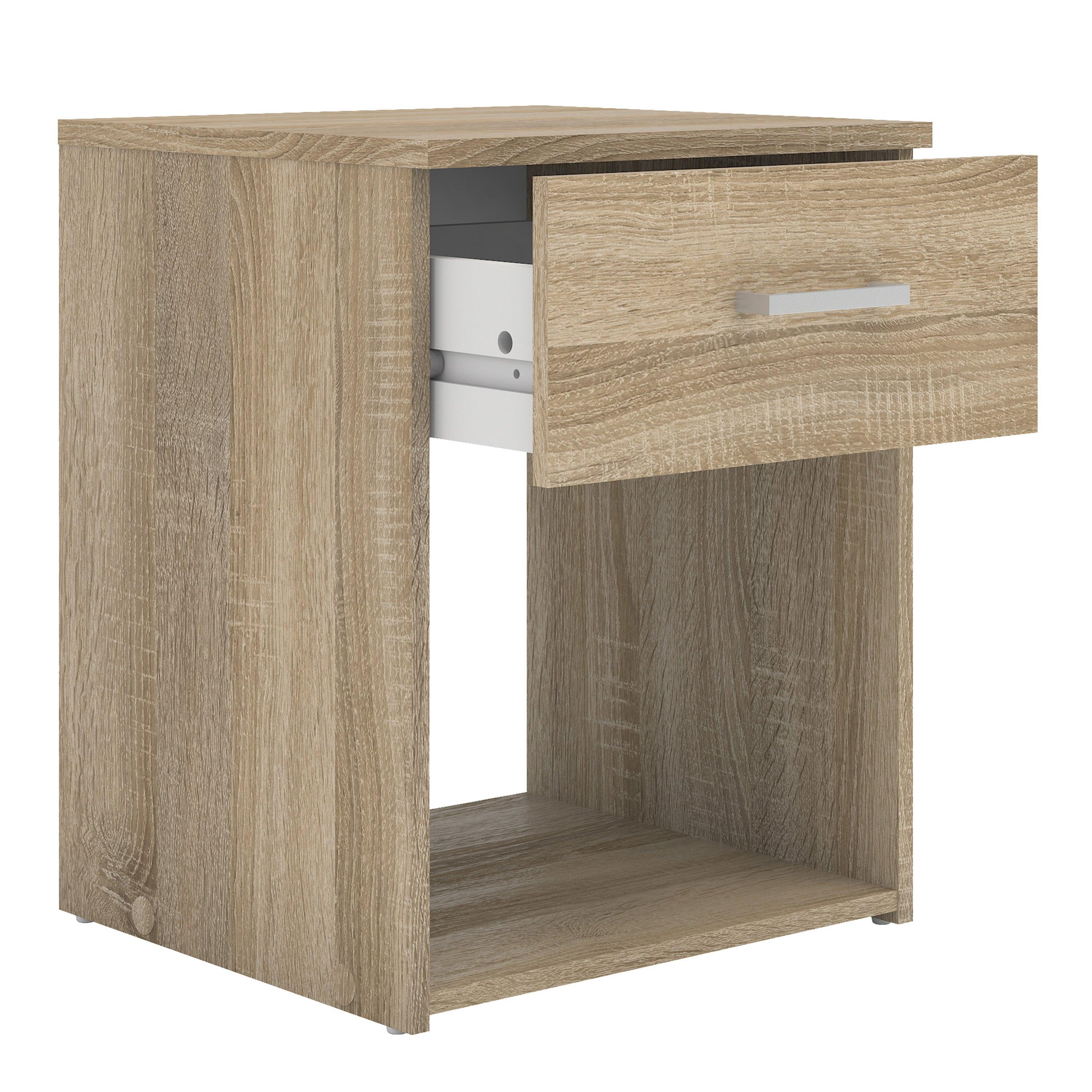 Space Bedside 1 Drawer in Oak - image 4