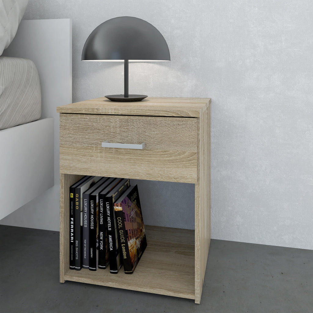 Space Bedside 1 Drawer in Oak - image 5