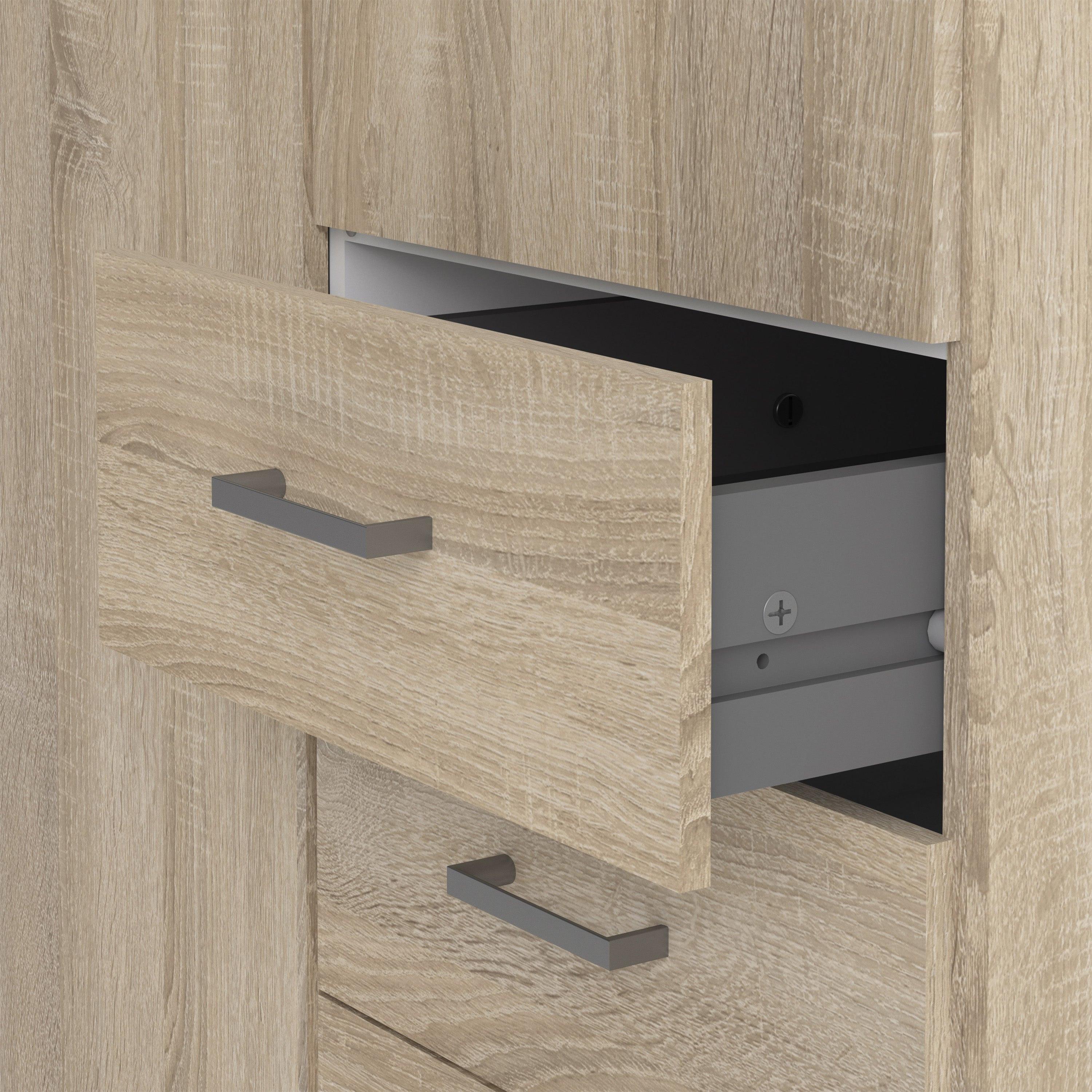 Space Wardrobe 2 Doors 3 Drawers in Oak 2000 - image 10