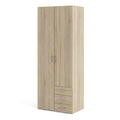 Space Wardrobe 2 Doors 3 Drawers in Oak 2000 - image 3
