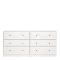 May Chest of 6 Drawers (3+3) in White - image 2