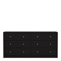May Chest of 6 Drawers (3+3) in Black - image 2