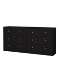 May Chest of 6 Drawers (3+3) in Black - image 3