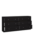 May Chest of 6 Drawers (3+3) in Black - image 5