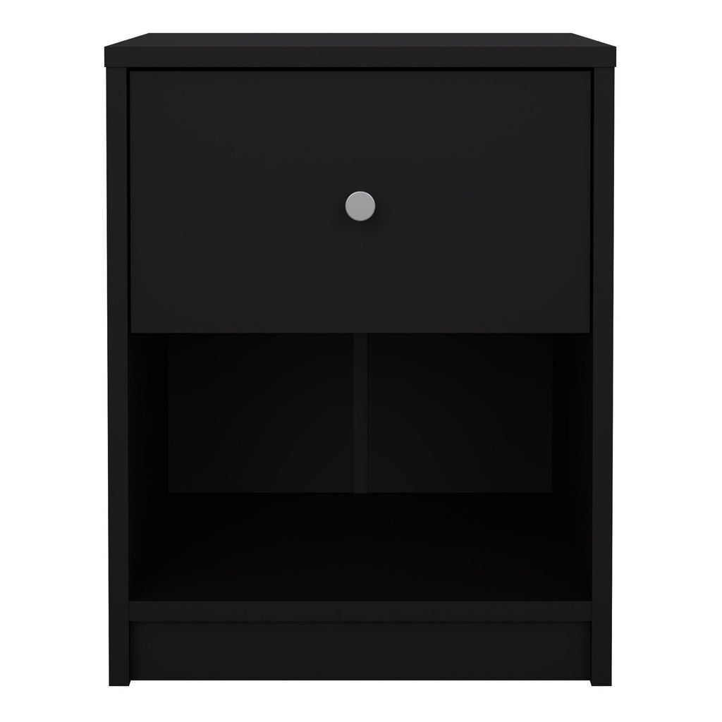 May Bedside 1 Drawer in Black - image 2
