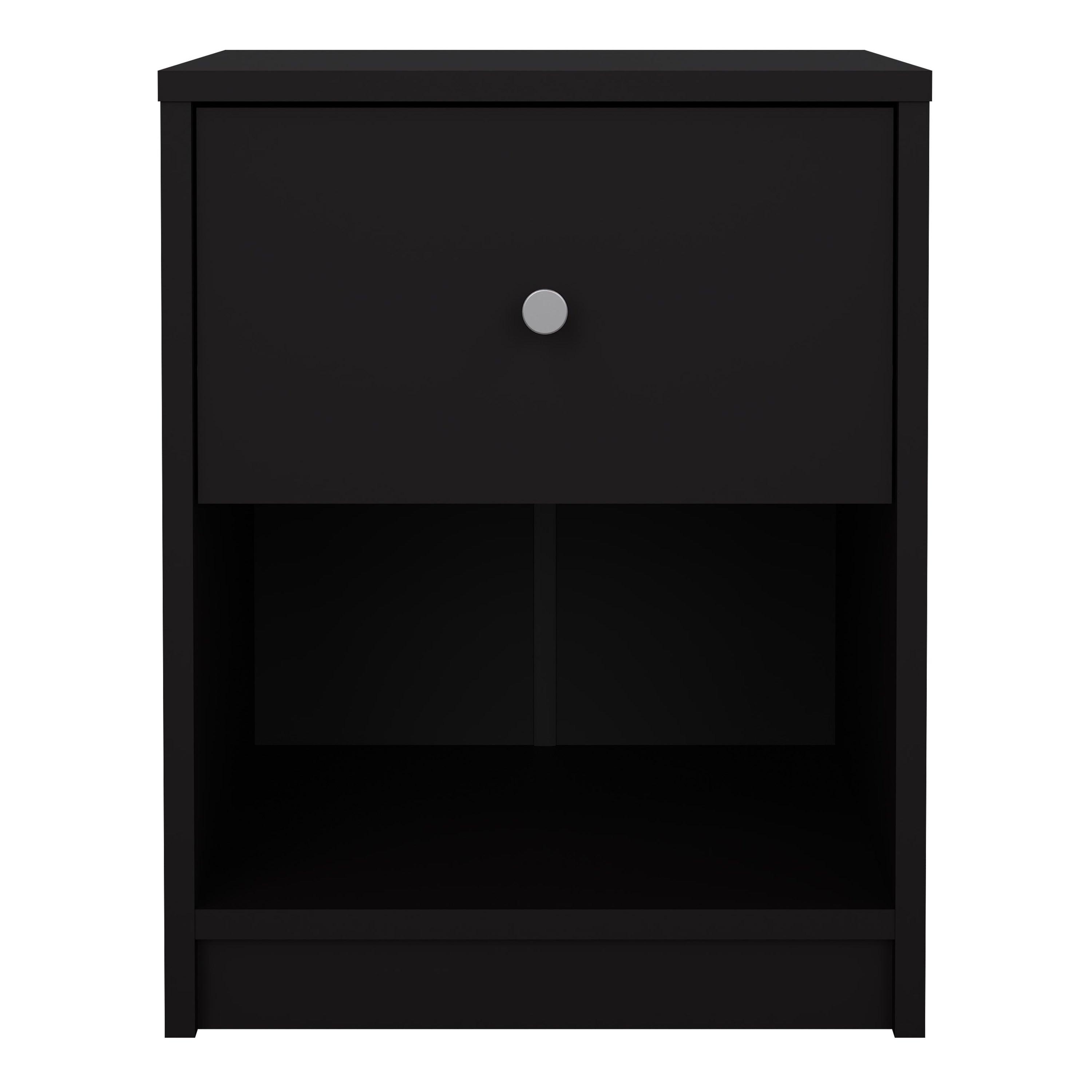May Bedside 1 Drawer in Black - image 2