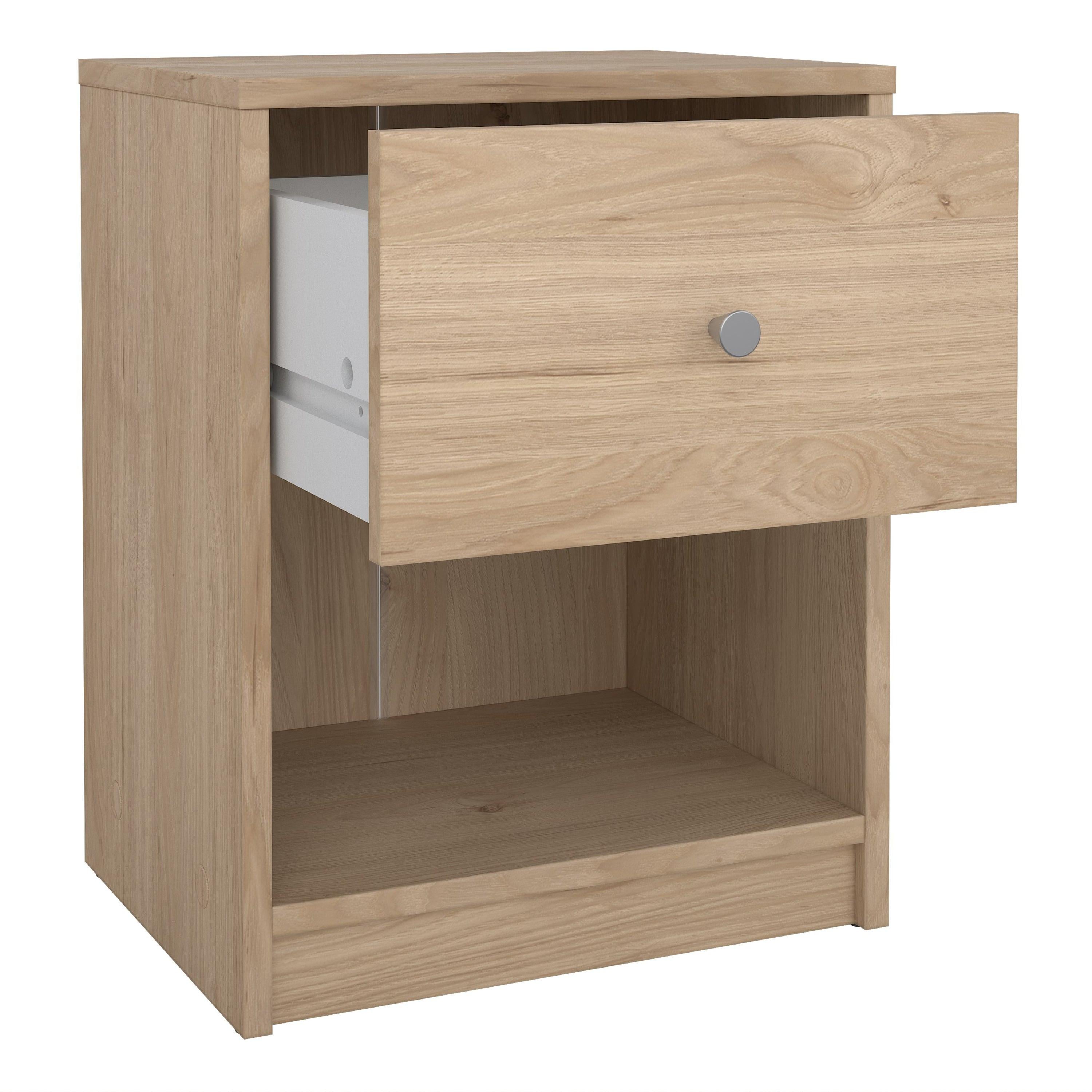 May Bedside 1 Drawer in Jackson Hickory Oak - image 5
