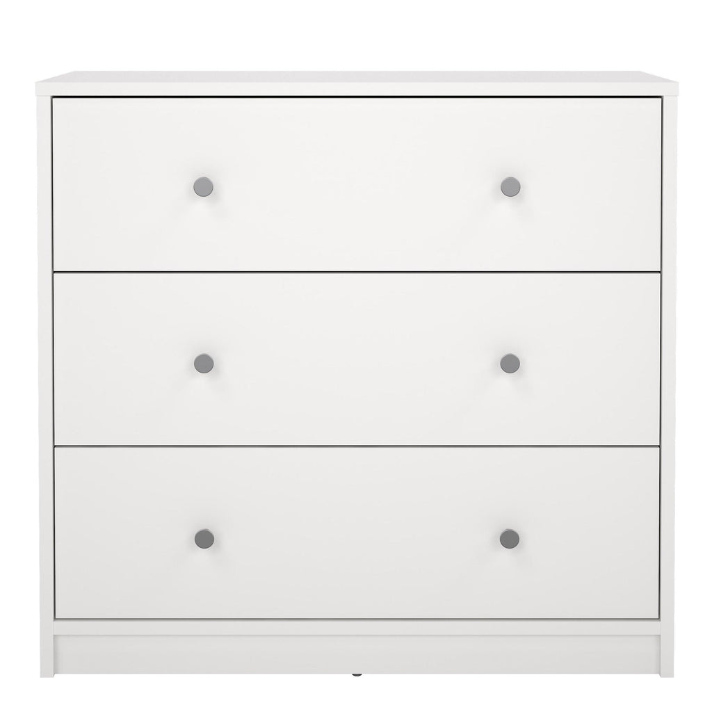 May Chest of 3 Drawers in White - image 2
