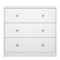 May Chest of 3 Drawers in White - image 2