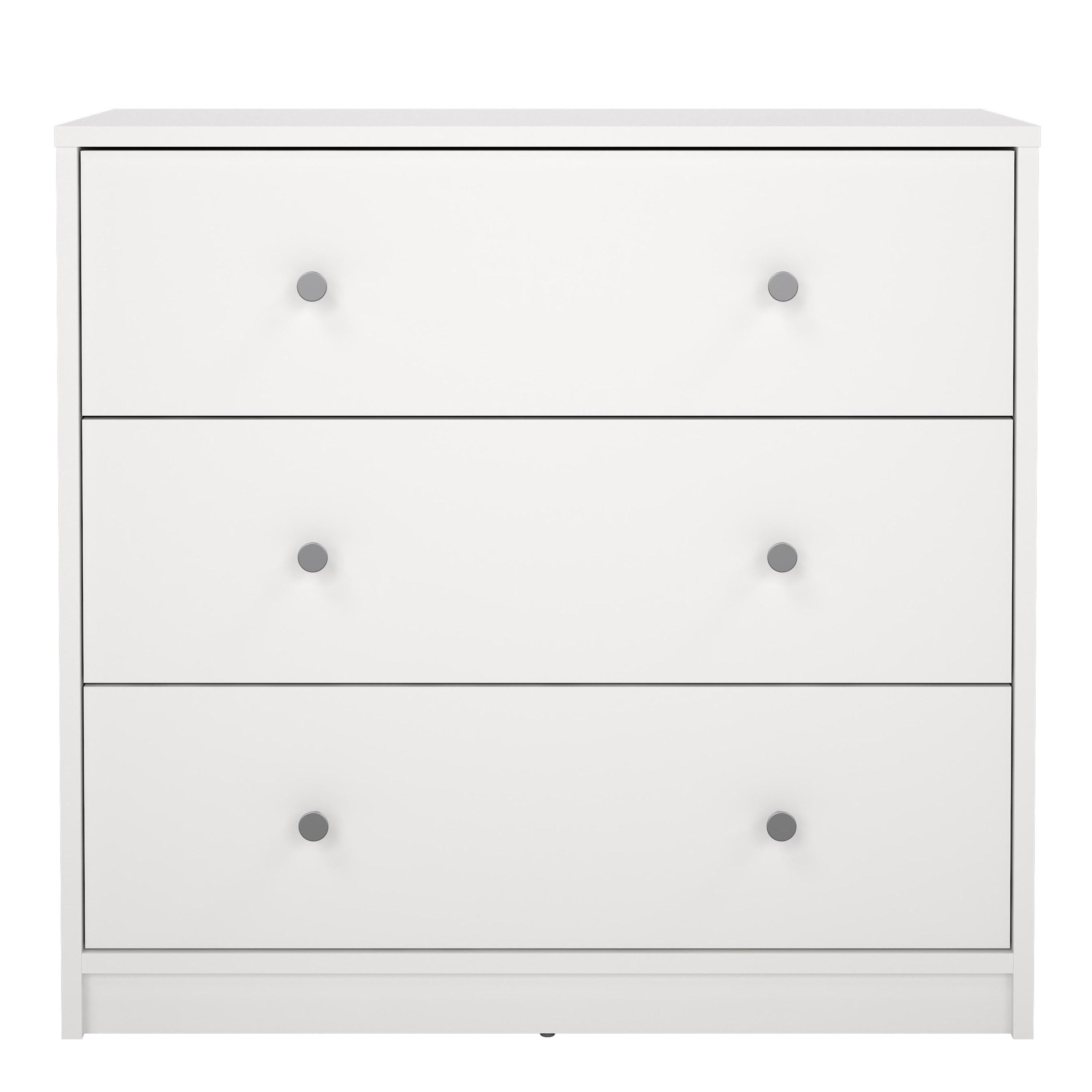 May Chest of 3 Drawers in White - image 2