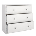 May Chest of 3 Drawers in White - image 5