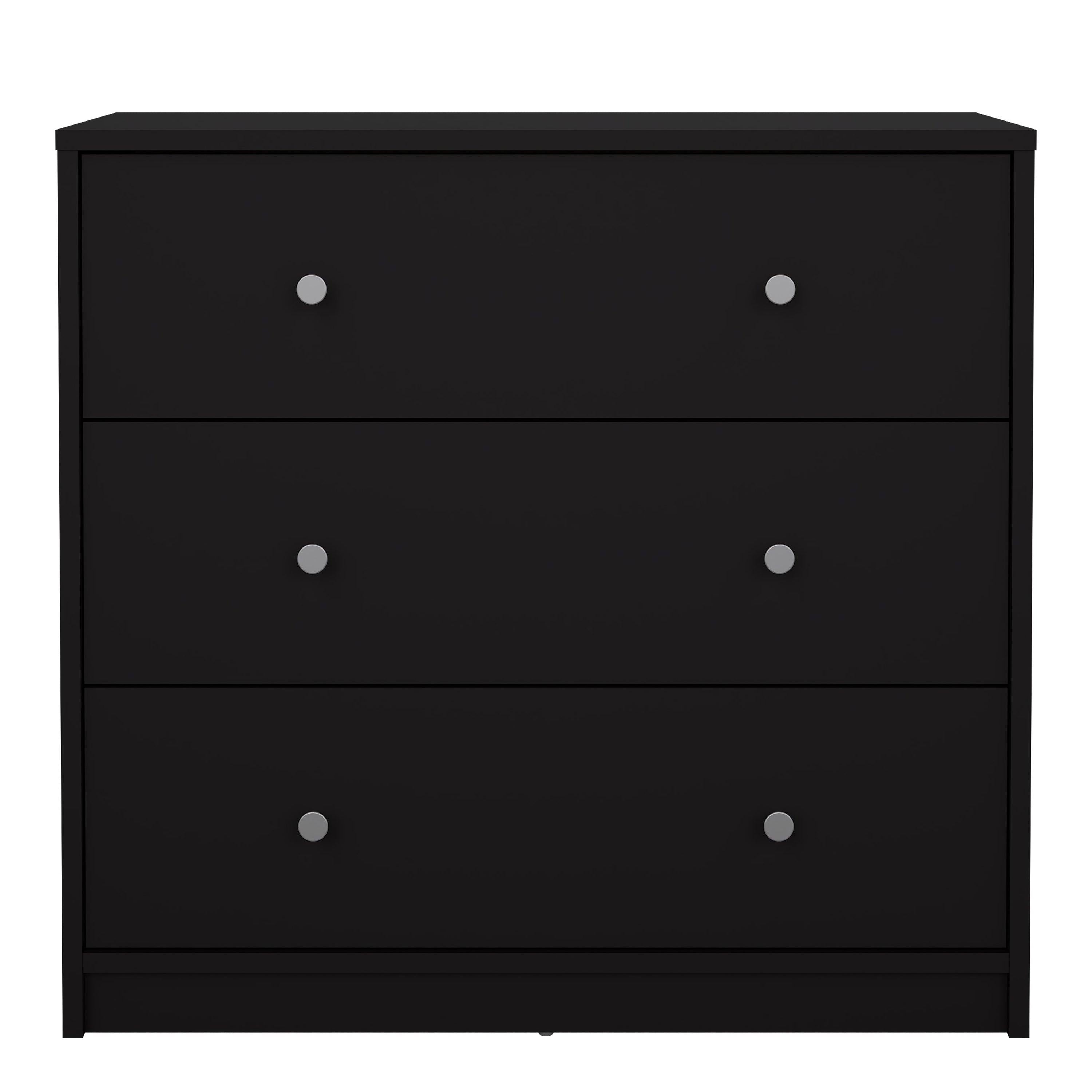 May Chest of 3 Drawers in Black - image 2