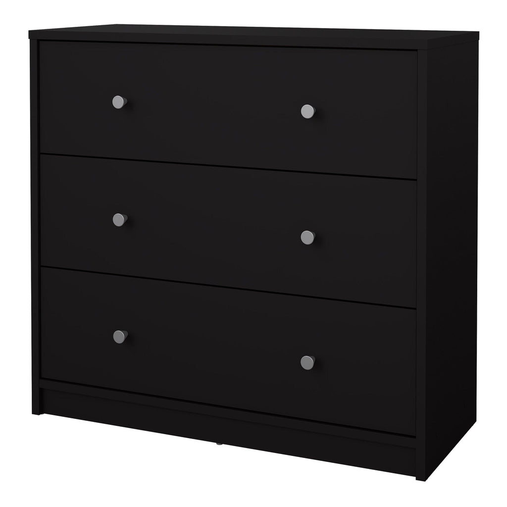 May Chest of 3 Drawers in Black - image 3