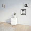 Nova Bedside 2 Drawer in White - image 5