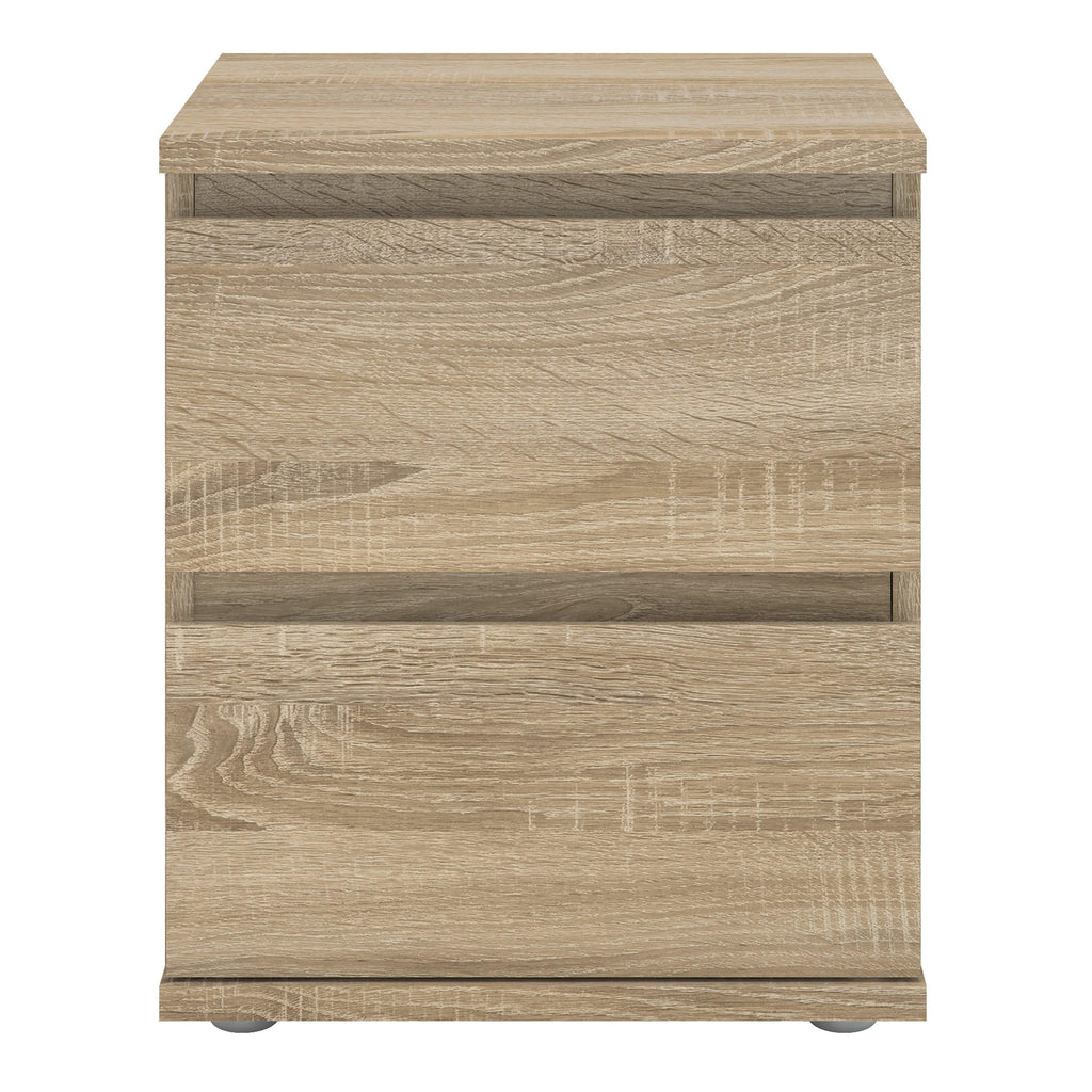 Nova Bedside 2 Drawer in Oak - image 2