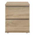 Nova Bedside 2 Drawer in Oak - image 2