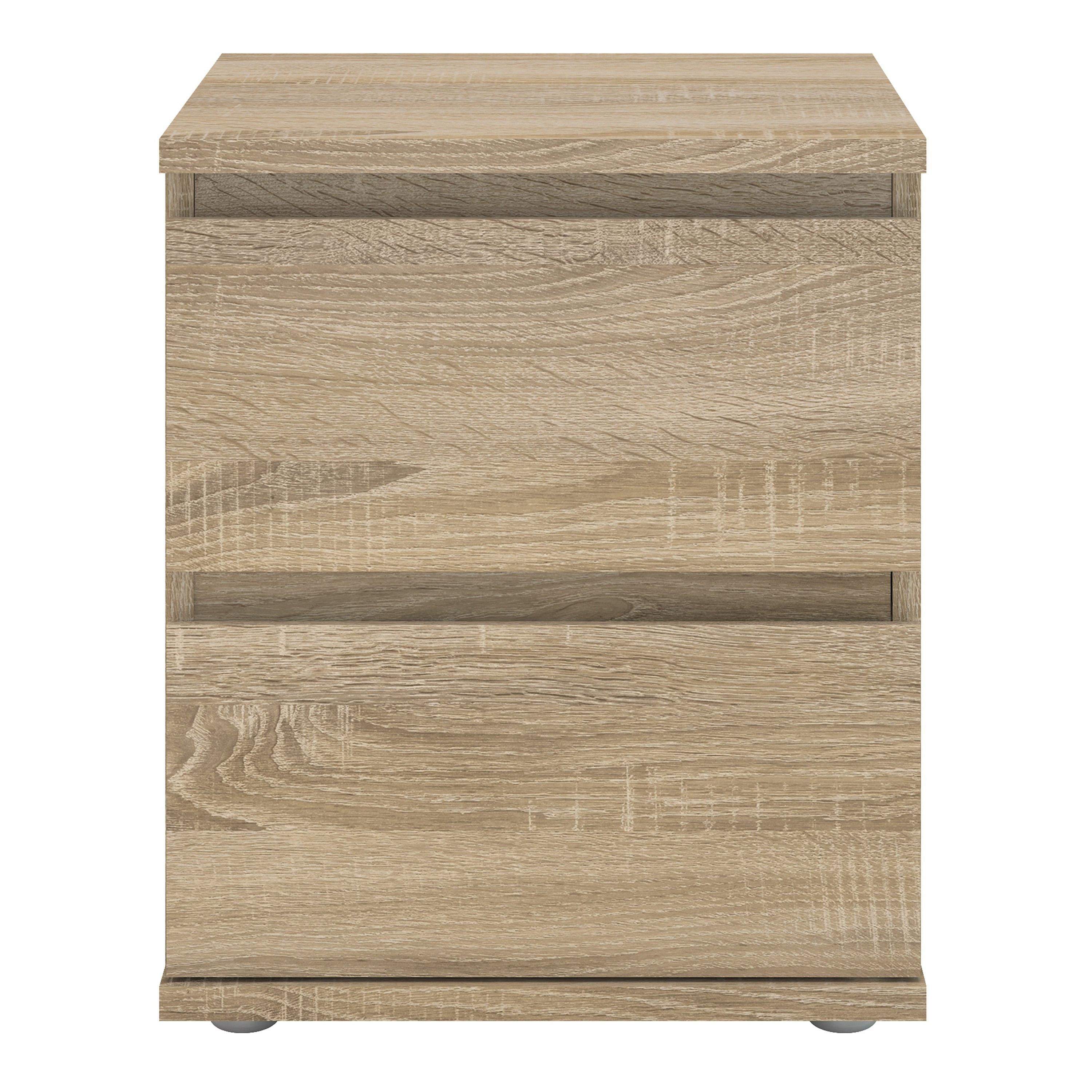 Nova Bedside 2 Drawer in Oak - image 2