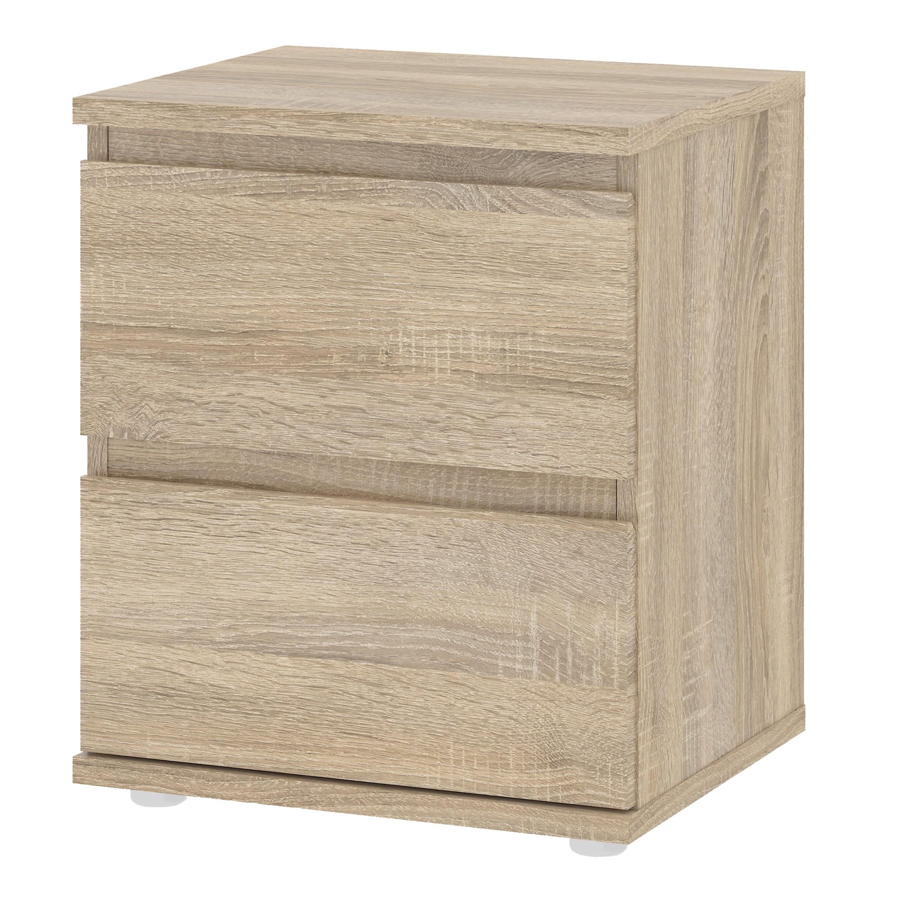 Nova Bedside 2 Drawer in Oak - image 3