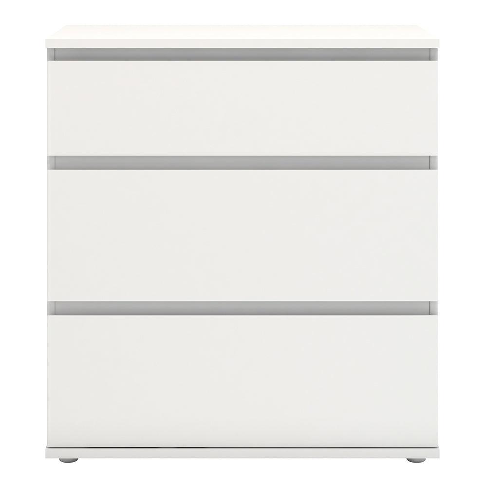Nova Chest of 3 Drawers in White - image 2