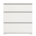 Nova Chest of 3 Drawers in White - image 2