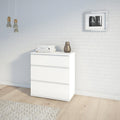 Nova Chest of 3 Drawers in White - image 5