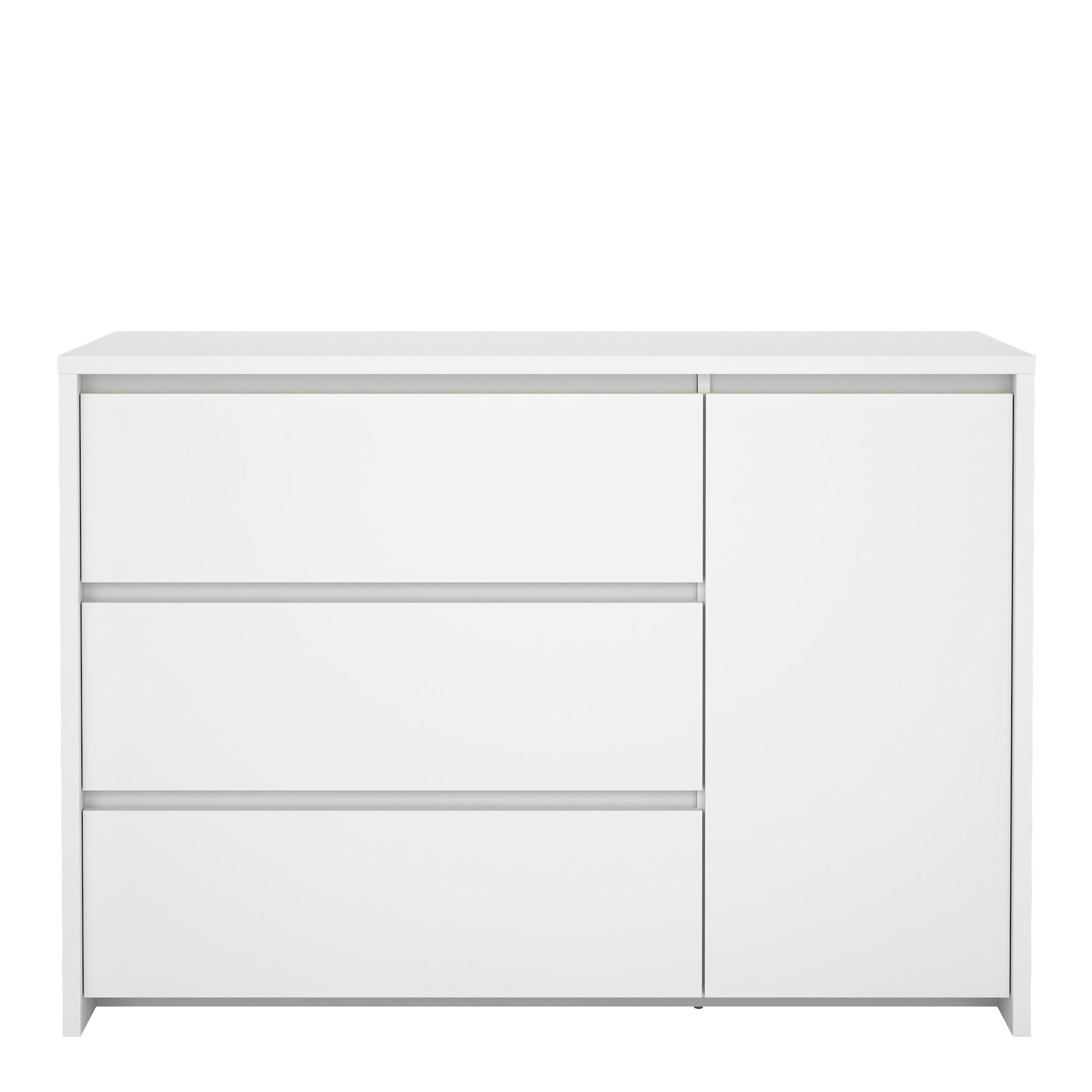 Next Sideboard with 1 door and 3 drawers White - image 2