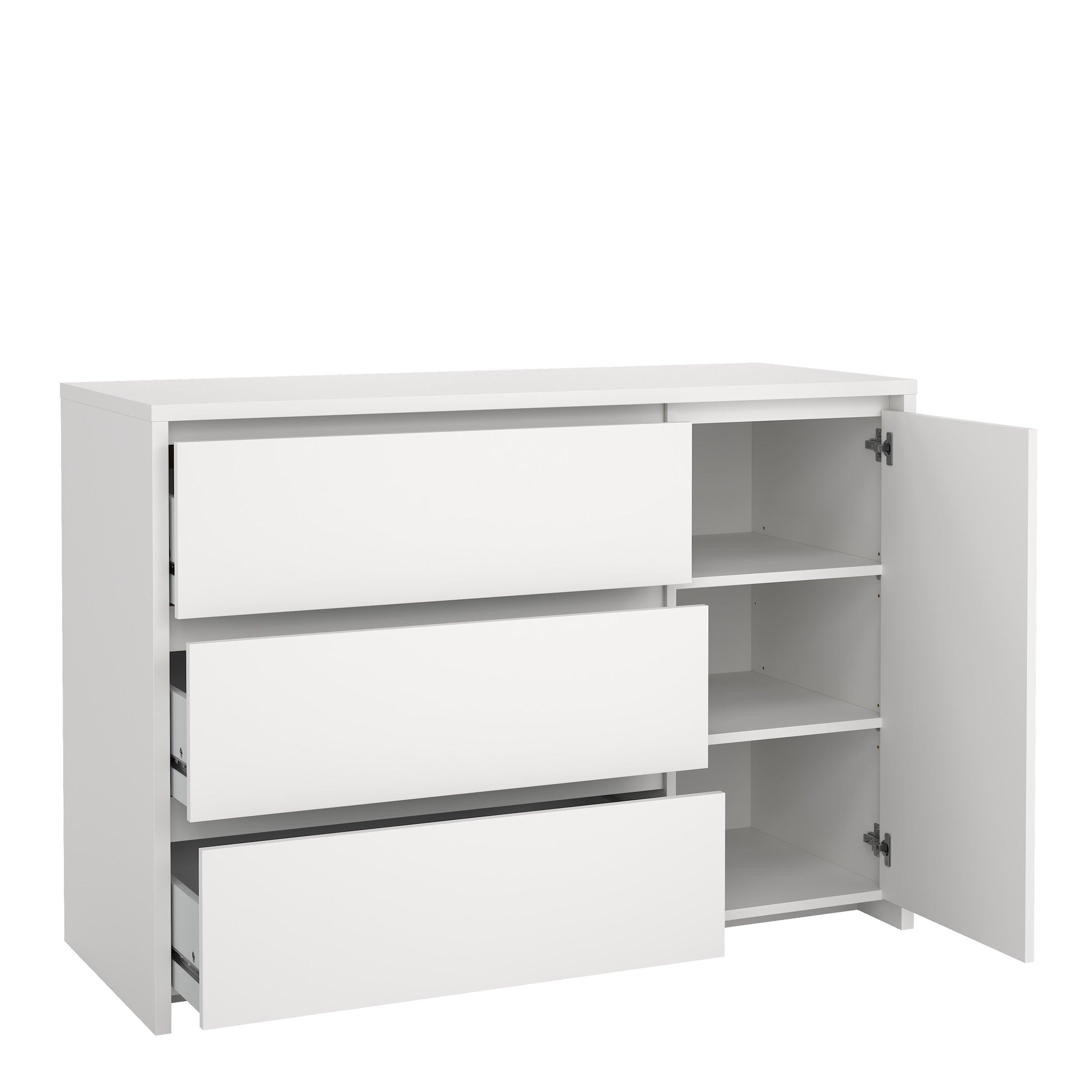 Next Sideboard with 1 door and 3 drawers White - image 5