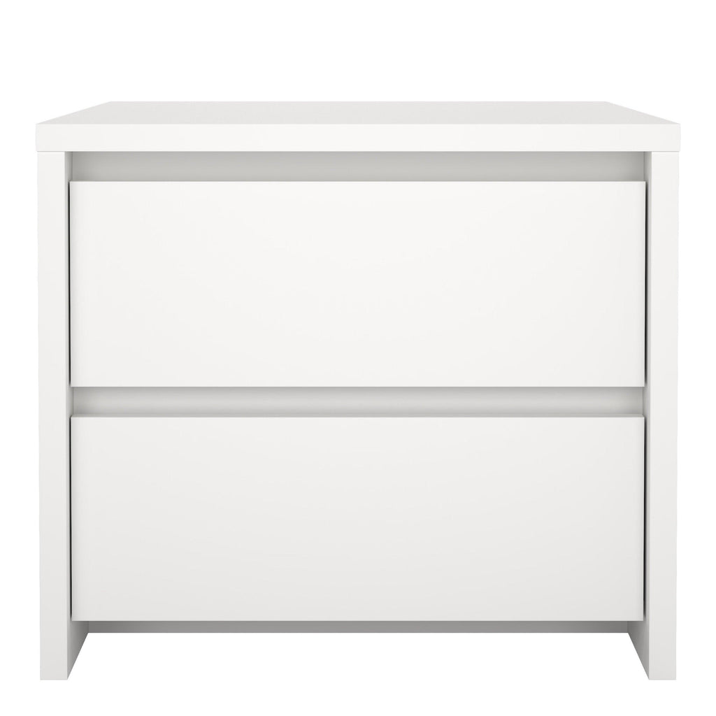 Next Nightstand 2 drawers White - image 2