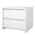 Next Nightstand 2 drawers White - image 3