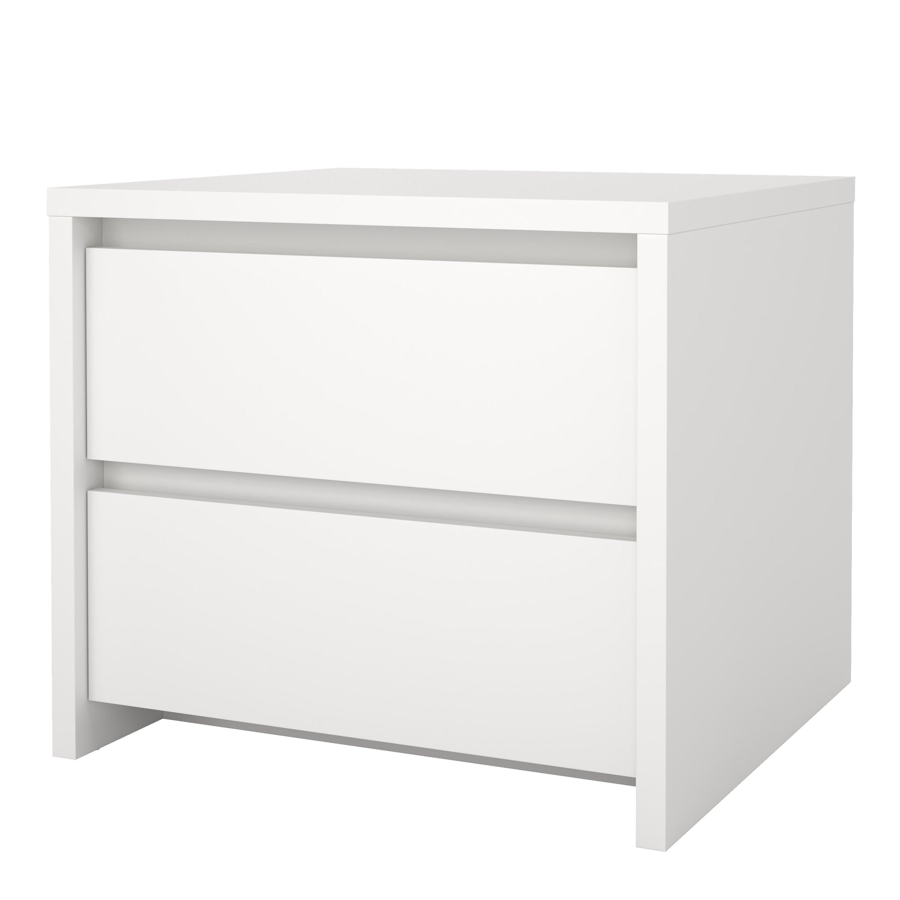 Next Nightstand 2 drawers White - image 3