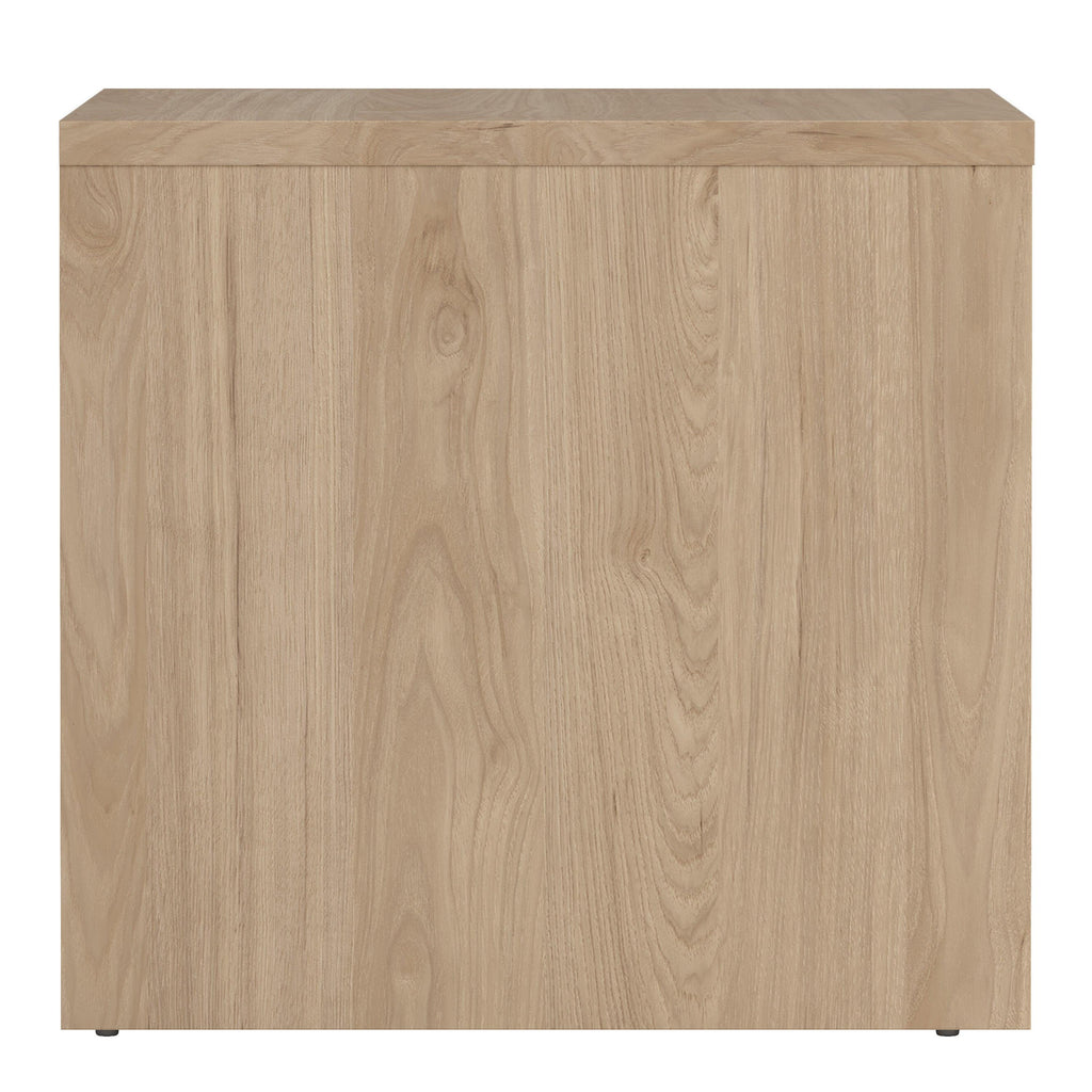 Next Nightstand 2 drawers Jackson Hickory White high gloss - image 4