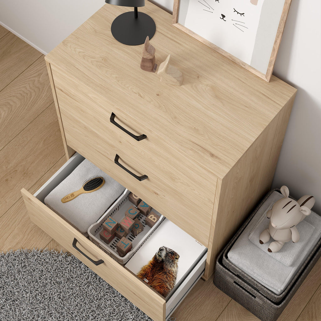 Sofia Chest 3 drawers Jackson Hickory - image 10