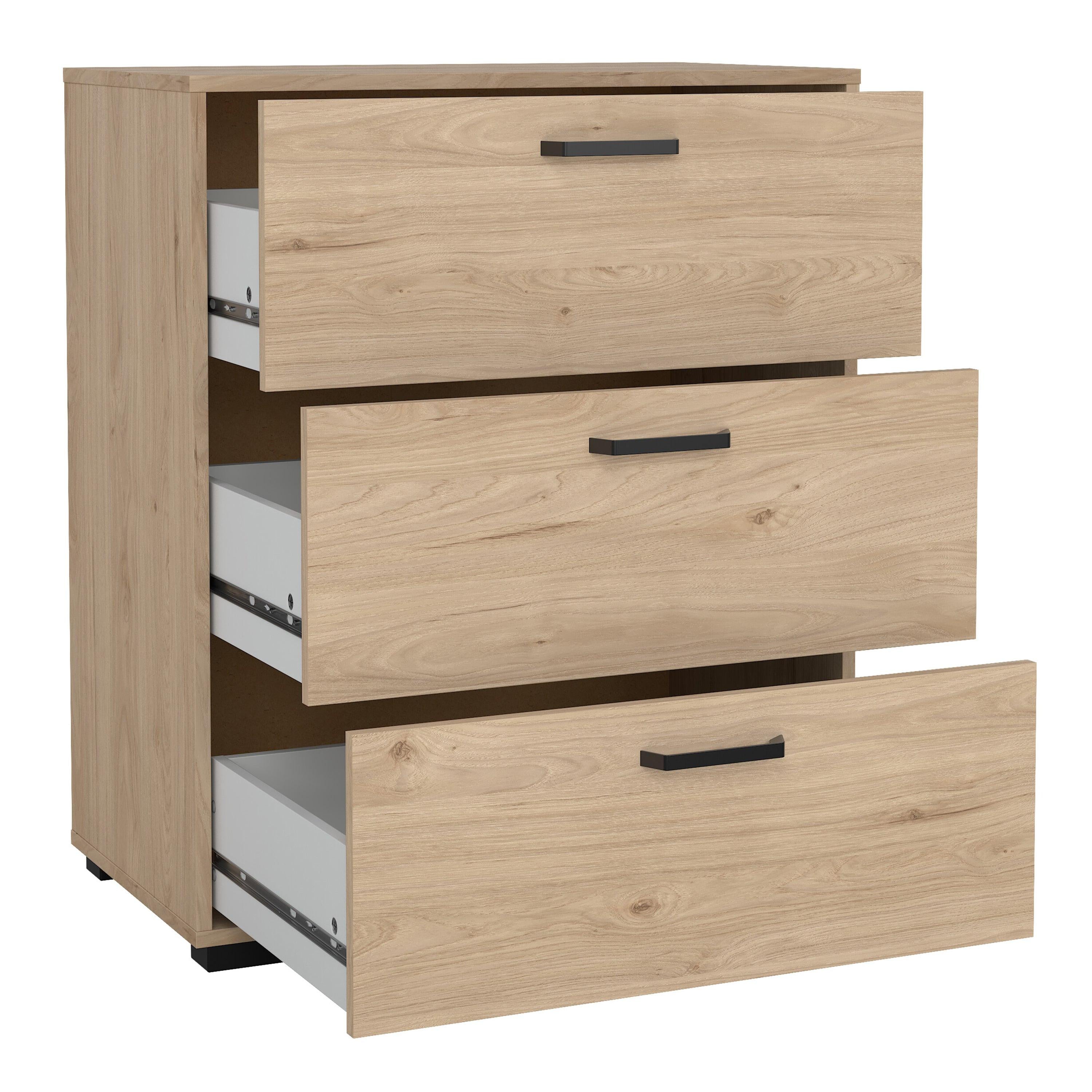 Sofia Chest 3 drawers Jackson Hickory - image 5