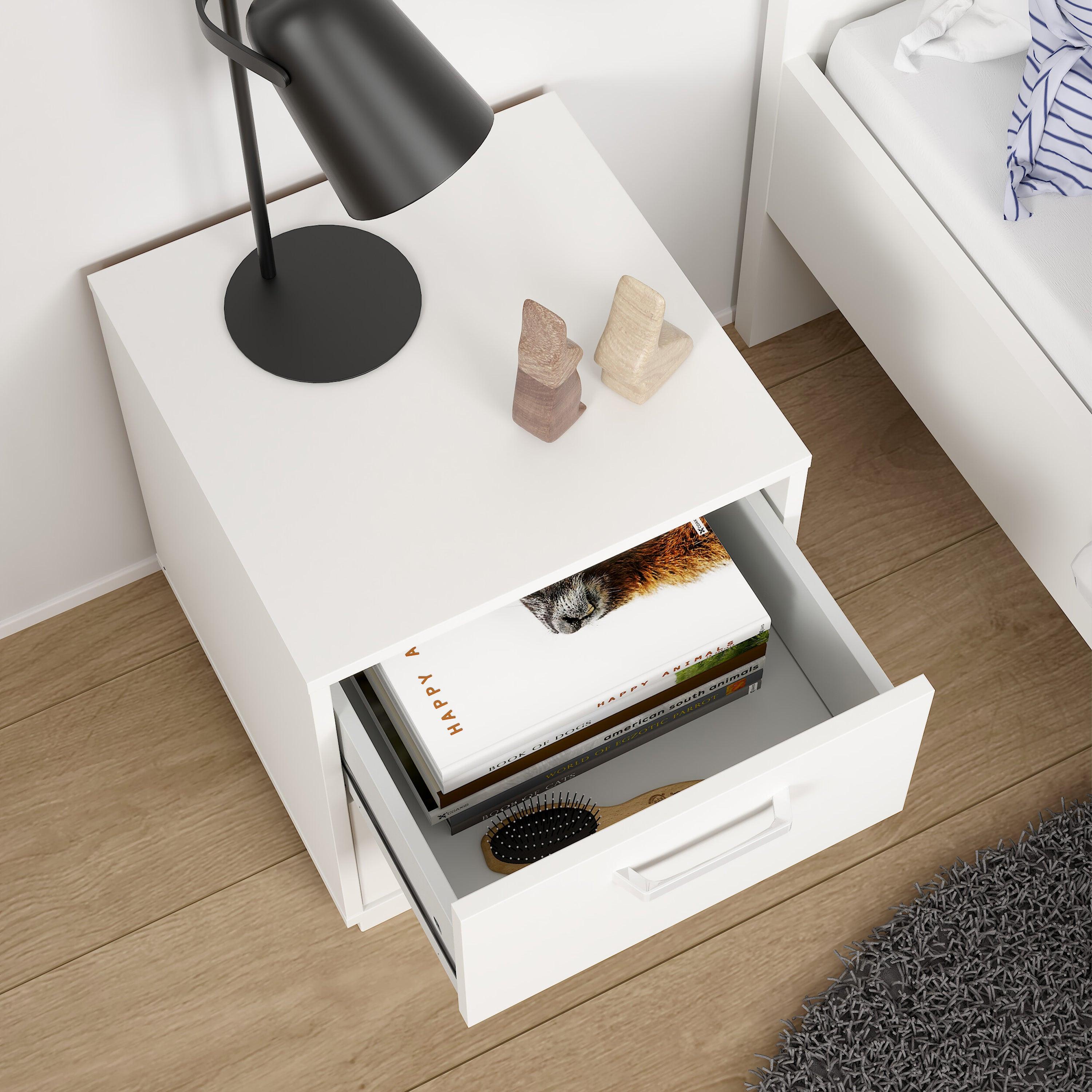 Sofia Nightstand 2 drawers White - image 11