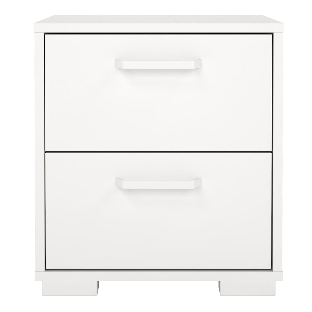 Sofia Nightstand 2 drawers White - image 2