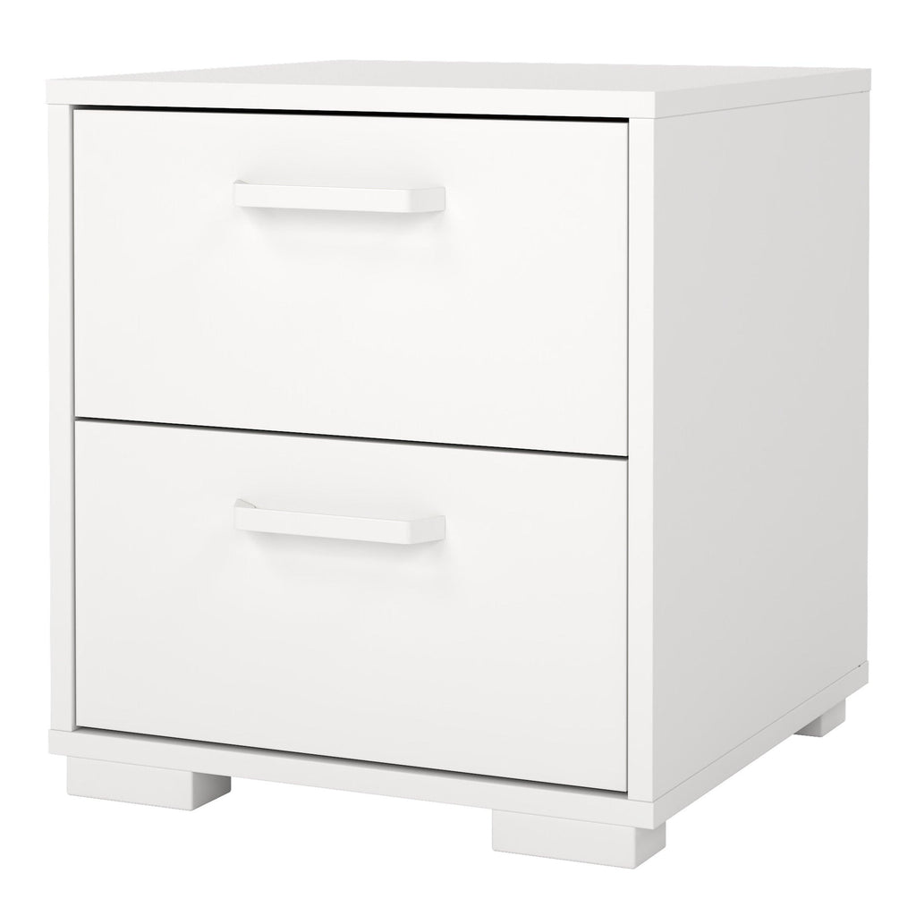 Sofia Nightstand 2 drawers White - image 3