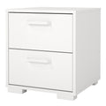 Sofia Nightstand 2 drawers White - image 3