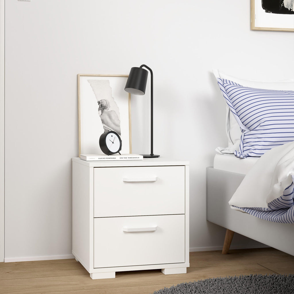 Sofia Nightstand 2 drawers White - image 8