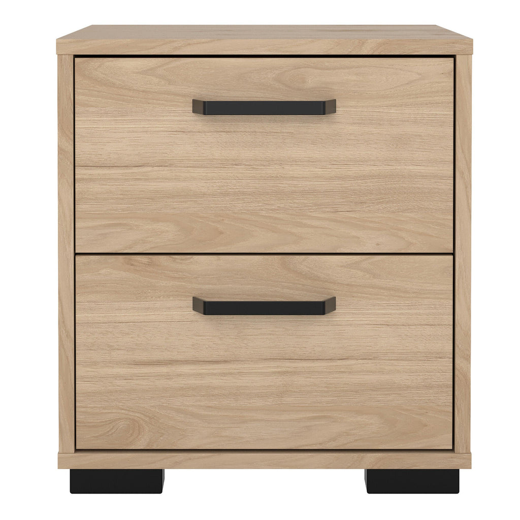 Sofia Nightstand 2 drawers Jackson Hickory - image 2