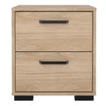 Sofia Nightstand 2 drawers Jackson Hickory - image 2