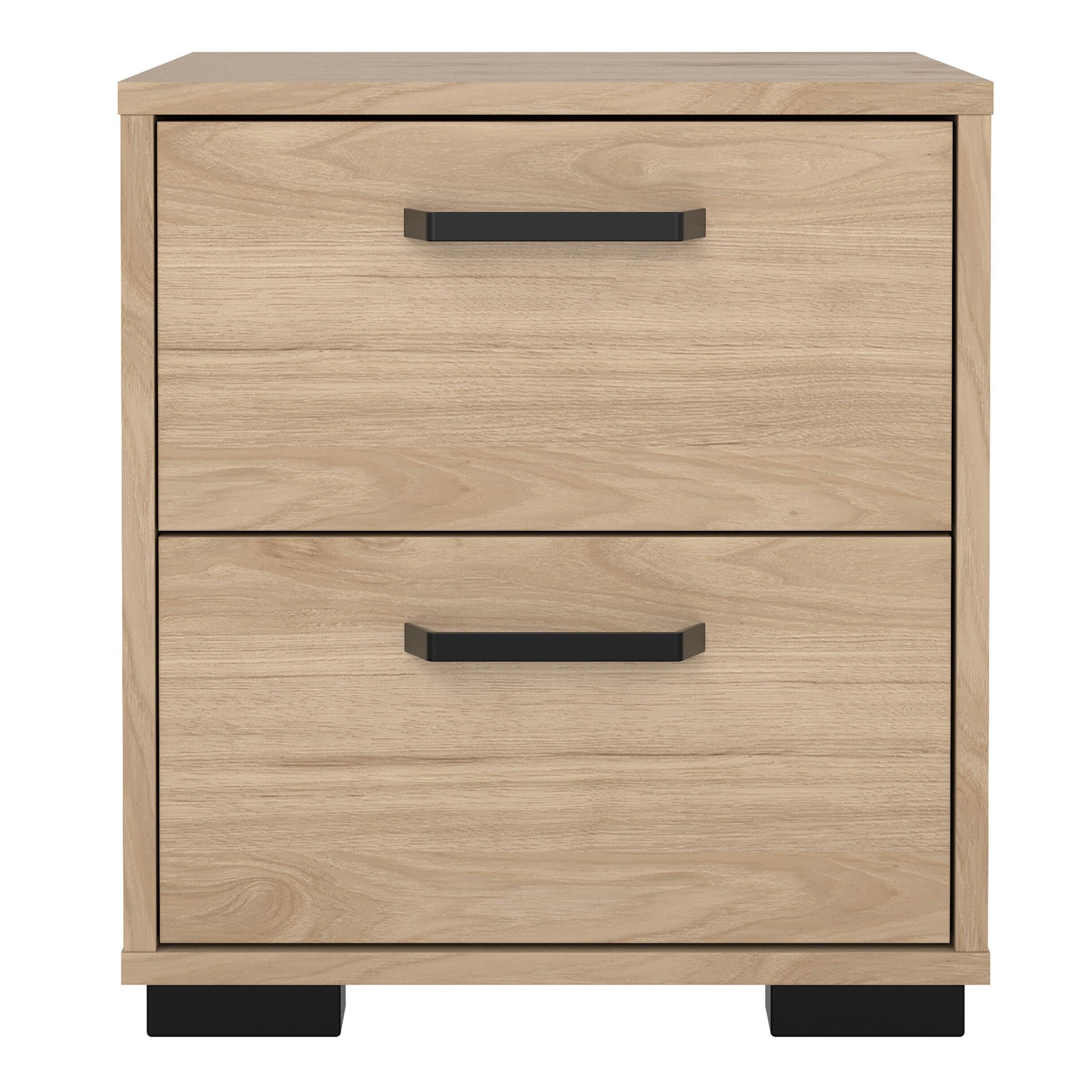 Sofia Nightstand 2 drawers Jackson Hickory - image 2