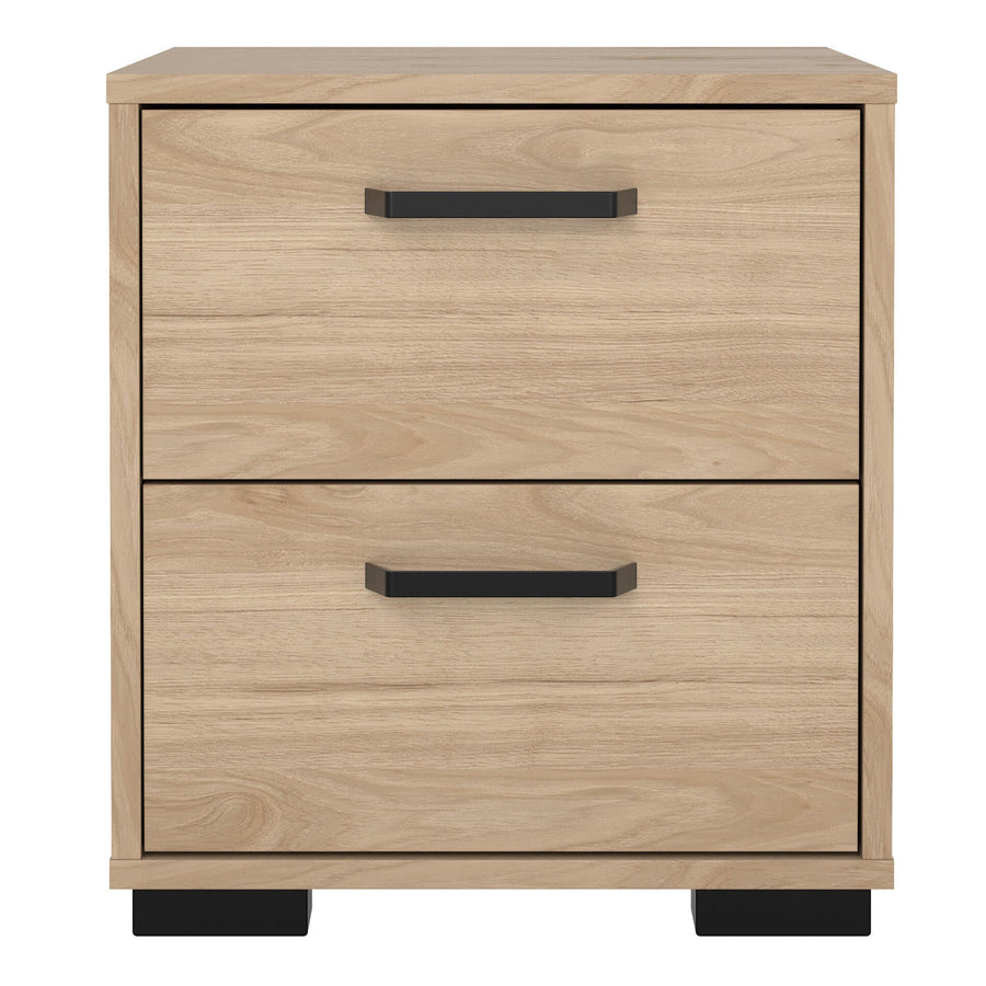 Sofia Nightstand 2 drawers Jackson Hickory - image 2