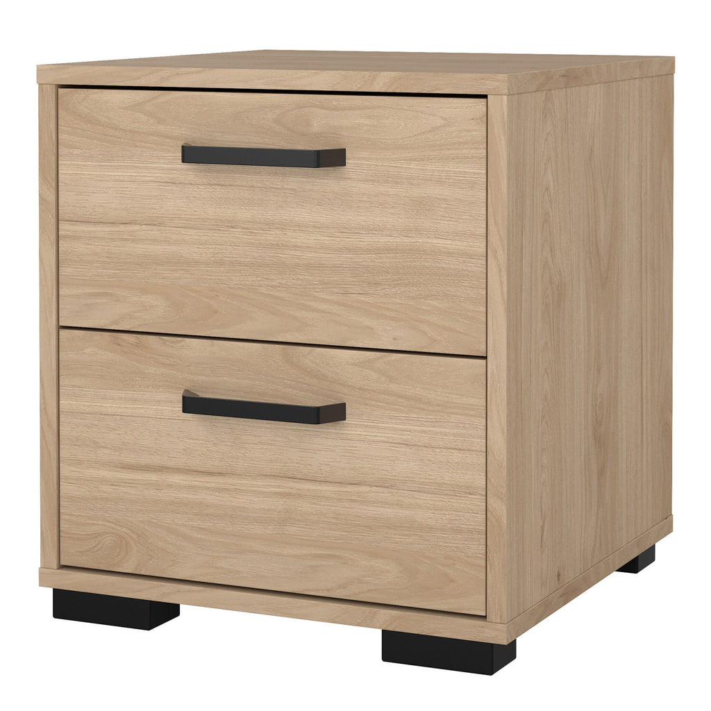 Sofia Nightstand 2 drawers Jackson Hickory - image 3