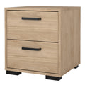 Sofia Nightstand 2 drawers Jackson Hickory - image 3