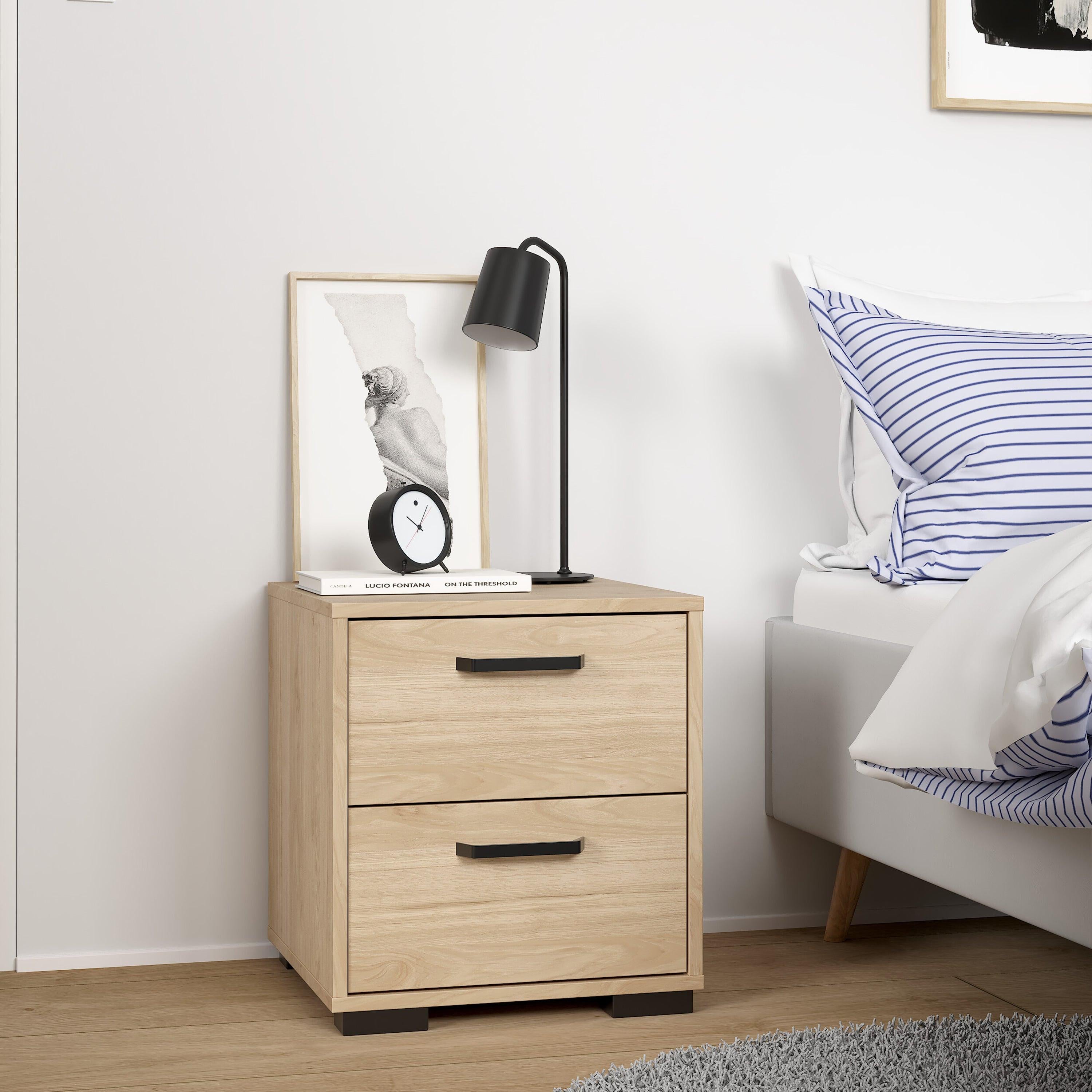 Sofia Nightstand 2 drawers Jackson Hickory - image 8
