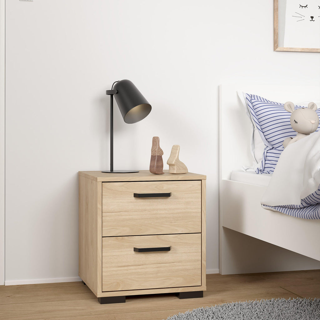 Sofia Nightstand 2 drawers Jackson Hickory - image 9