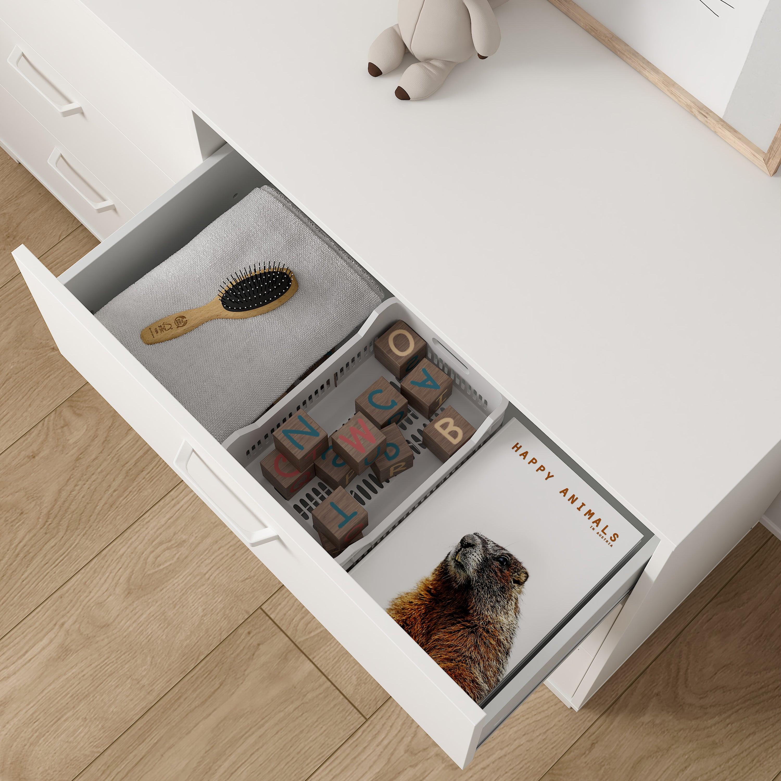 Sofia Double dresser 6 drawers White - image 11